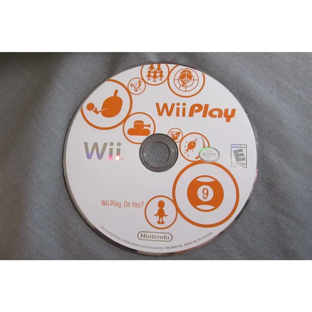 Nintendo Wii Limited Edition RED Video Game Console With Controller Wii Play